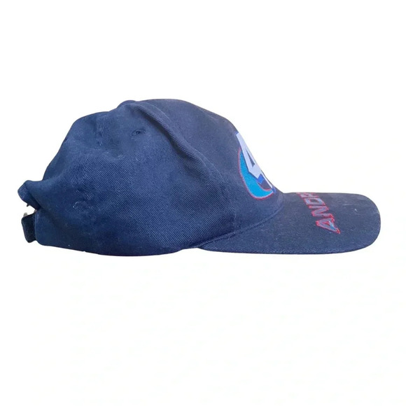 Vintage NASCAR John Andretti #43 STP Racing Hat – Navy Embroidered Strapback - Picture 6 of 9